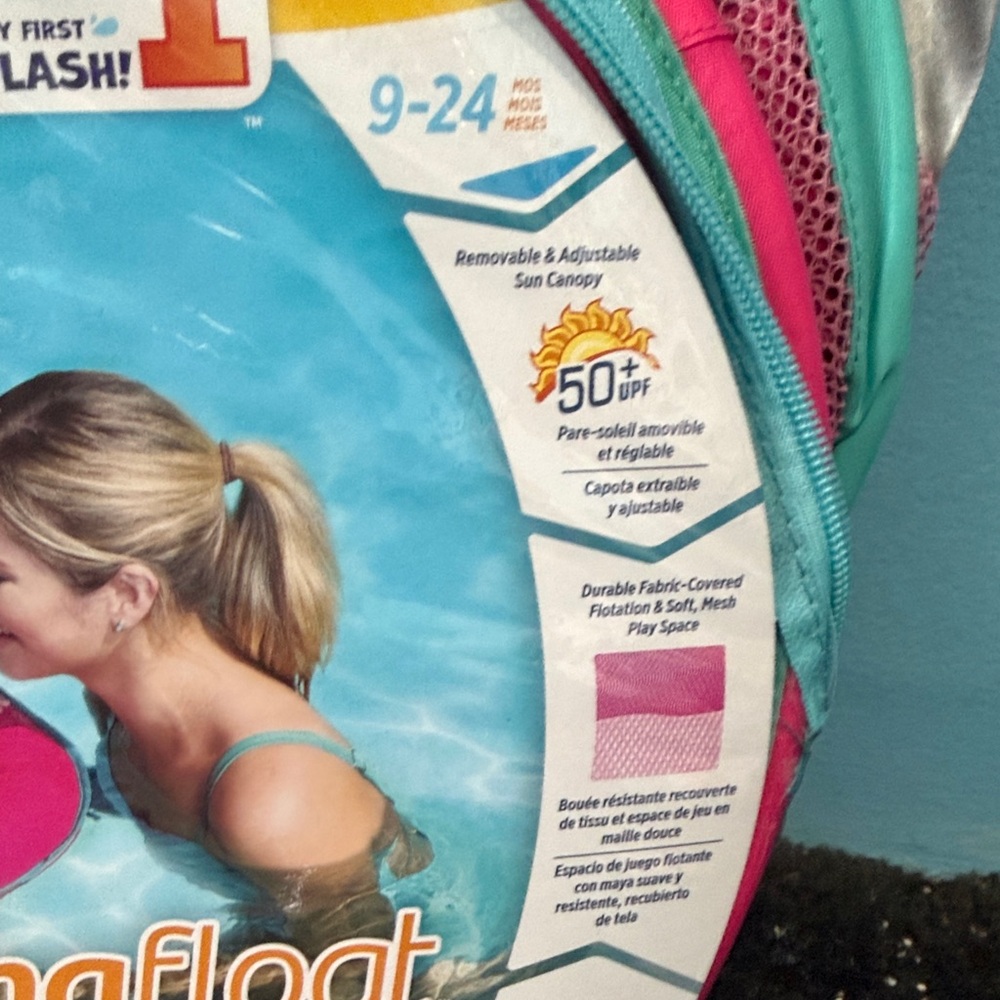 Baby SpringFloat Sun Canopy - Pink - Picture 2 of 4